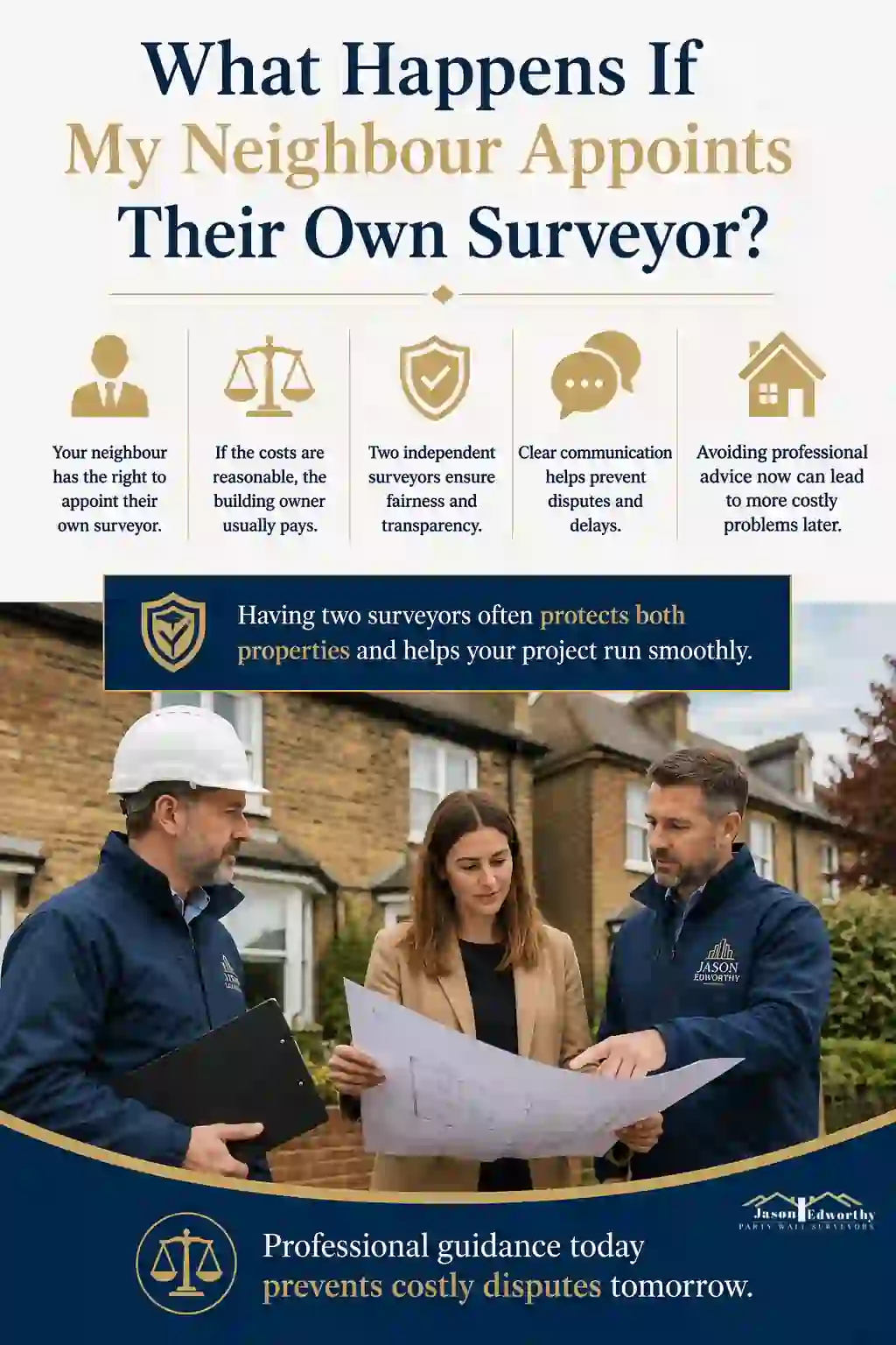 What Happens If My Neighbour Appoints Their Own Surveyor Petersfield?
